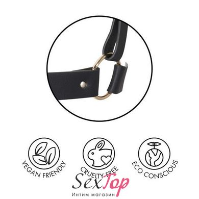 Подтяжки Bijoux Indiscrets MAZE - Suspender Belt for Underwear and Stockings Black SO2682 фото