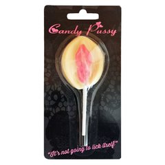 Льодяник вагіна на паличці Candy Pussy (42 гр) SO2077 фото