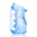 Мастурбатор Fleshlight Fleshskins Grip Blue Ice, надежная фиксация на руке, отлично для пар и минета F16623 фото 1