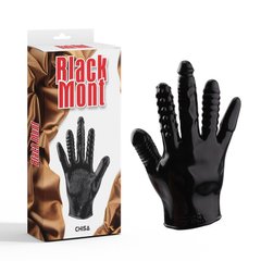 Анальная пятиместная перчатка Black Mont Anal Quintuple Glove IXI60621 фото