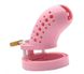 Пластиковий пристрій цнотливості для чоловіків, рожевий IXI58725 фото 1