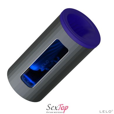 Смарт мастурбатор LELO F1S V2 Blue, вібрації, технологія SENSONIC, гра в застосунку SO8121 фото