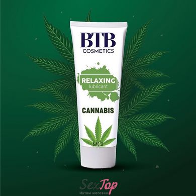 Смазка на гибридной основе BTB Relaxing Lubricant Cannabis (100 мл) SO7537 фото