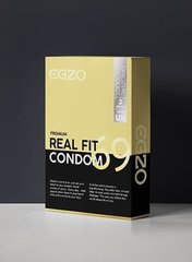 Щільнообтягуючі презервативи EGZO Real fit (упаковка 3 шт) SO3061 фото