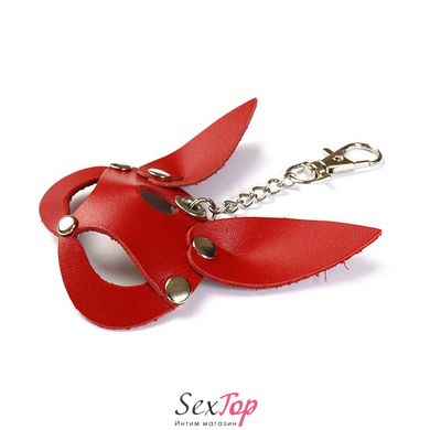 Брелок на карабине для ключей Art of Sex Bunny, Красный SO8318 фото