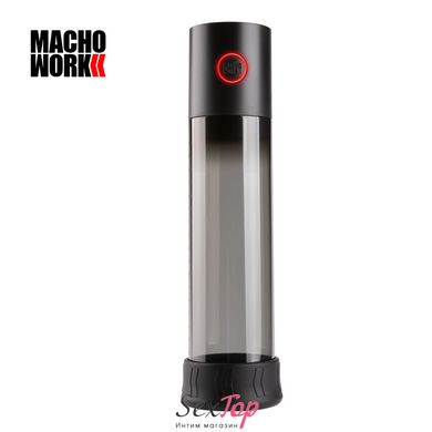 Автоматична вакуумна помпа Otouch MACHO WORK 1, 2 кільця 26 мм та 36 мм, LED-індикатор, до 20 см SO9390 фото