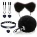 Черный нежный бдсм комплект Fur Sexy Kit IXI61978 фото 1