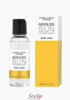 Лубрикант на силиконовій основі MixGliss SUN MONOI (50 мл) з ароматом олії Маноі SO1351 фото