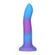 Фалоімітатор, що світиться в темряві, ADDICTION Rave 8″ Glow in the Dark Dildo Blue Purple, 20,3 см SO6851 фото 1