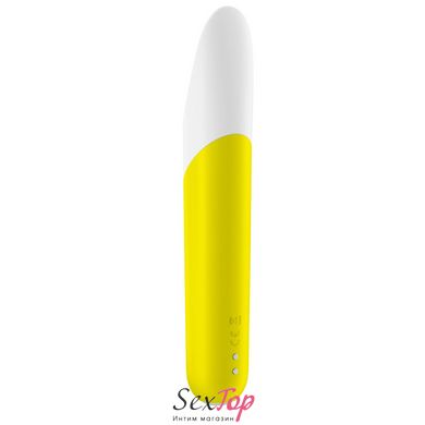 Мінівібратор з гнучким язичком Satisfyer Ultra Power Bullet 7 Yellow SO5436 фото