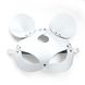 Кожаная маска зайки Art of Sex - Mouse Mask, цвет Белый SO9651 фото 3