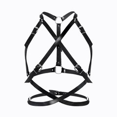 Женская портупея Art of Sex - Agnessa Leather harness, Черный XS-M SO8398 фото