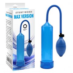 Голубая вакуумная помпа для мужчин Max Version IXI59206 фото
