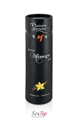 Распродажа! Массажное масло Plaisirs Secrets Vanilla (59 мл) (срок 11.2022) SO1843-R фото