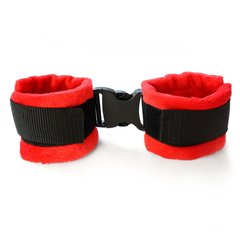 Поножи Art of Sex Ankle Cuffs - Soft Touch Красные SO8498 фото