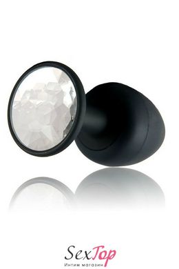 Анальная пробка Dorcel Geisha Plug Diamond M с шариком внутри, создает вибрации, макс. диаметр 3,2см MD1229 фото
