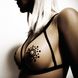 Пестіс з кристалів Bijoux Indiscrets - Mimi Black, прикраса на груди SO2320 фото 2
