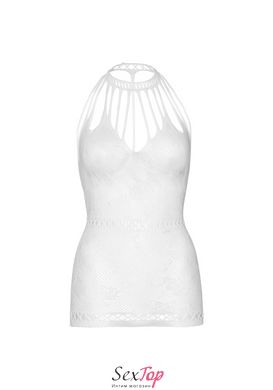 Ажурное платье-сетка Leg Avenue Lace mini dress with cut-outs White, one size SO7961 фото