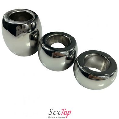 Утяжелитель кольцо для яичек Magnetic Ball Stretcher Arc Small IXI58229 фото