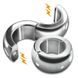 Утяжелитель кольцо для яичек Magnetic Ball Stretcher Arc Small IXI58229 фото 1