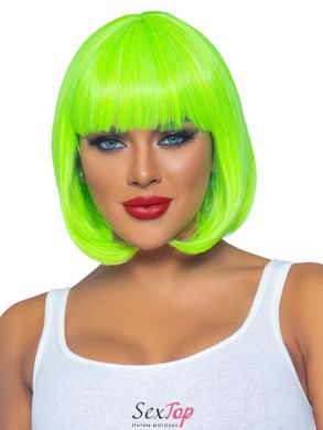 Парик Leg Avenue 12″ Neon short bob wig Neon Green SO8595 фото
