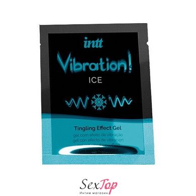 Пробник жидкого вибратора Intt Vibration Ice (5 мл) SO3800 фото
