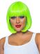 Парик Leg Avenue 12″ Neon short bob wig Neon Green SO8595 фото 1