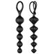 Набор анальных бус Satisfyer Beads Black, силикон, макс. диаметр 3,3 см и 3,5 см SO2740 фото 1