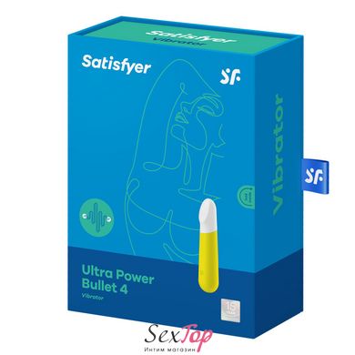 Віброкуля на акумуляторі Satisfyer Ultra Power Bullet 4 Yellow SO5429 фото