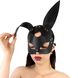 Кожаная маска Зайки Art of Sex - Bunny mask, цвет Черный SO9644 фото 1