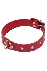 Ошейник Leather Restraints Collar, red 280164 фото