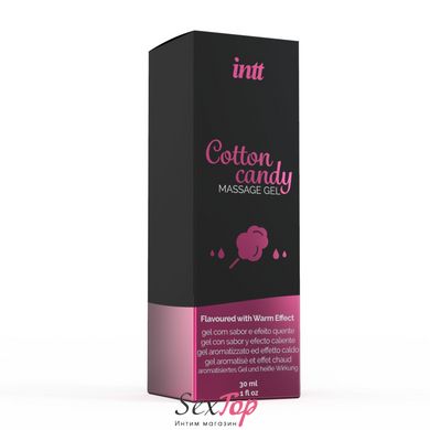 Масажний гель для інтимних зон Intt Cotton Candy (30 мл) розігрівальний SO2927 фото