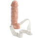 Фаллопротез Doc Johnson Strappy Penis-Hard On Cock 7 inch, внеш. диам. 4,7см, внутр. диам. 3,9см SO1554 фото 1