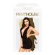 Мини-платье Penthouse Heart Rob L/XL Black, хомут, глубокое декольте, миниатюрные стринги SO6535 фото 3