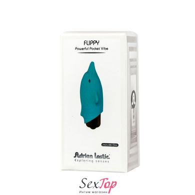 Віброкуля Adrien Lastic Pocket Vibe Flippy 10 із стимулювальним носиком AD30585 фото