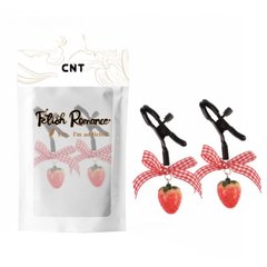 Зажимы для сосков с клубничками Nipple Fantasy Strawberry Clamps IXI61853 фото