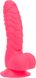 Ребристый фаллоимитатор на присоске ADDICTION — Tom 7″ Dildo With Balls — Pink, вибропуля в подарок SO5585 фото 3
