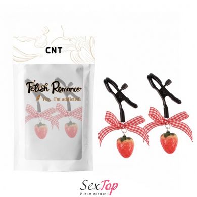 Зажимы для сосков с клубничками Nipple Fantasy Strawberry Clamps IXI61853 фото