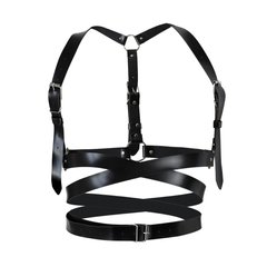 Кожаная портупея Art of Sex - Melani Leather harness, Черная XS-M SO8298 фото