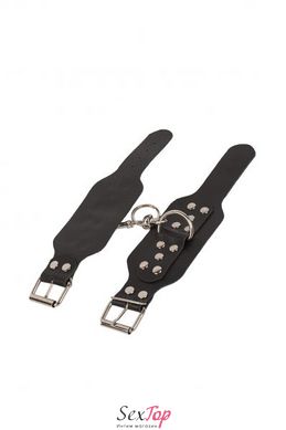 Наручники Leather Hand Cuffs, black 280173 фото